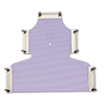 Masque thermoformable 5 points Posifix compatible CIVCO